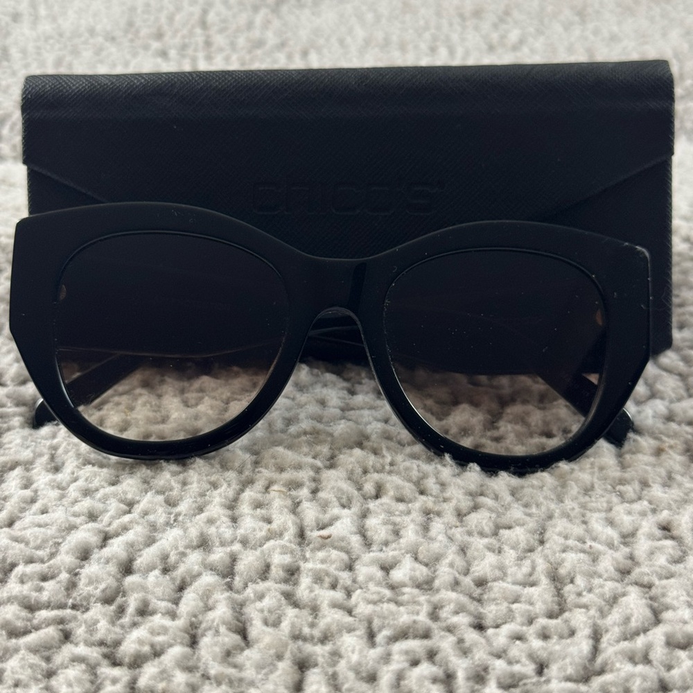 Chico’s Black Sunglasses - Picture 3 of 7